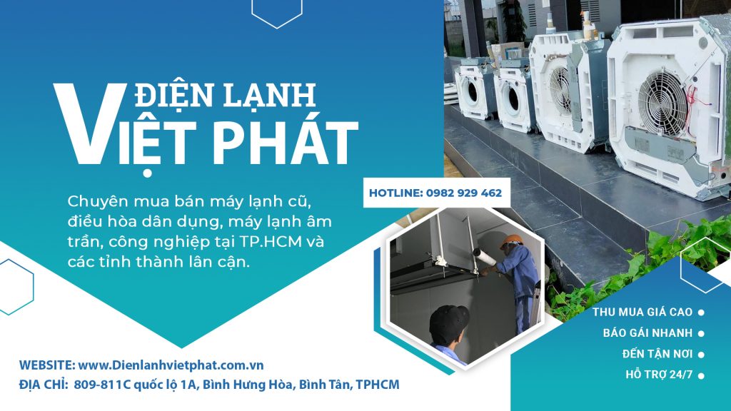 Thu mua máy lạnh số lượng lớn tại TPHCM- Việt Phát