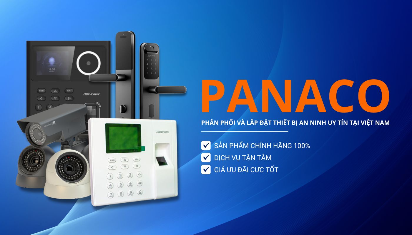 Công ty phân phối và lắp đặt camera chính hãng PANACO