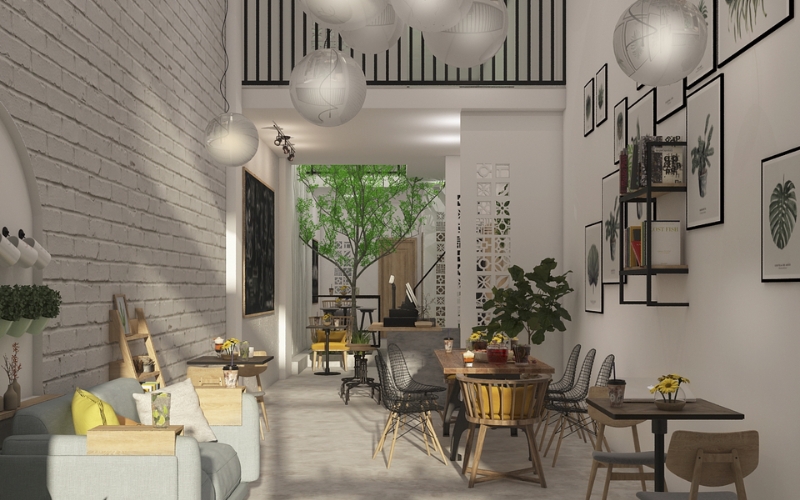 chi phí mở quán cafe nhỏ
